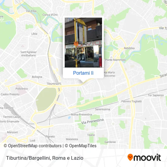 Mappa Tiburtina/Bargellini