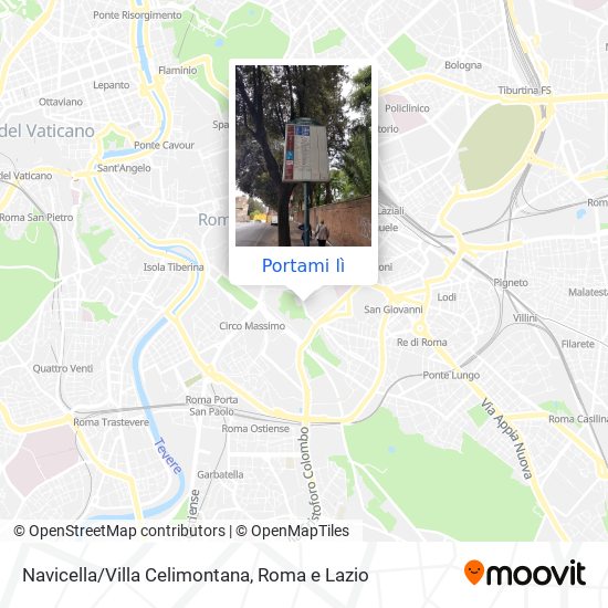 Mappa Navicella/Villa Celimontana