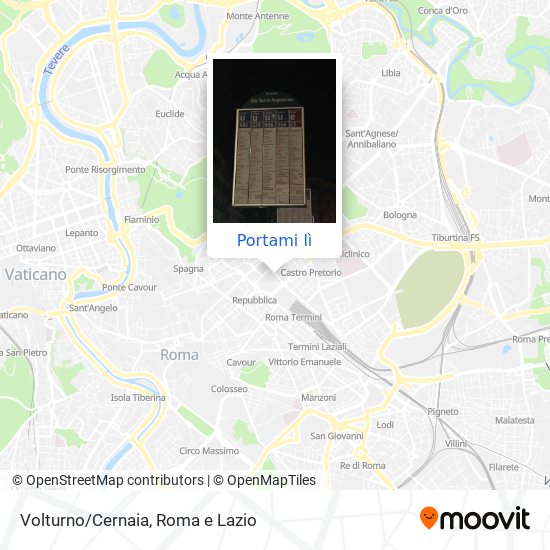 Mappa Volturno/Cernaia