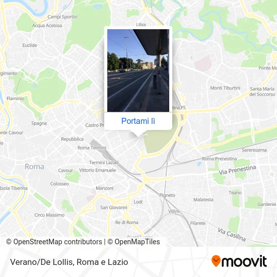 Mappa Verano/De Lollis