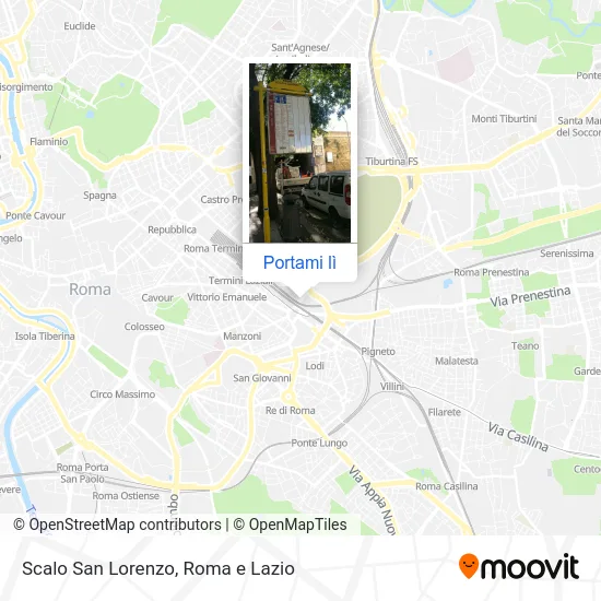 Mappa Scalo San Lorenzo