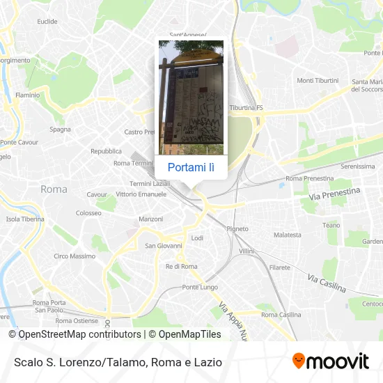 Mappa Scalo S. Lorenzo/Talamo