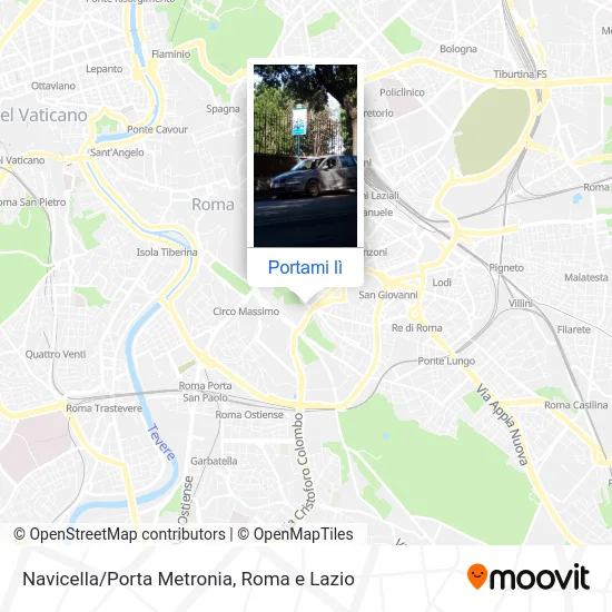 Mappa Navicella/Porta Metronia