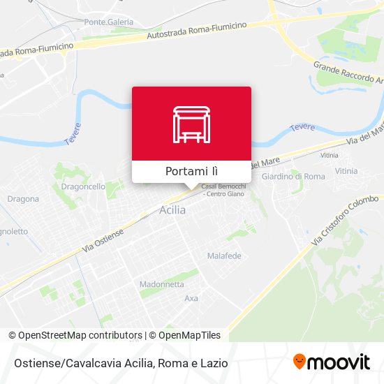 Mappa Ostiense/Cavalcavia Acilia