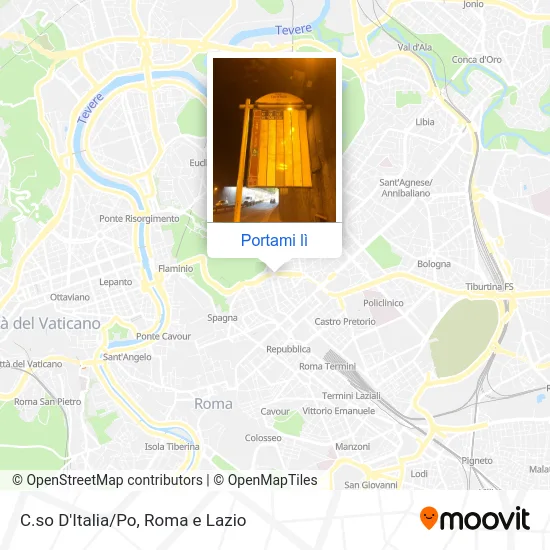 Mappa C.so D'Italia/Po