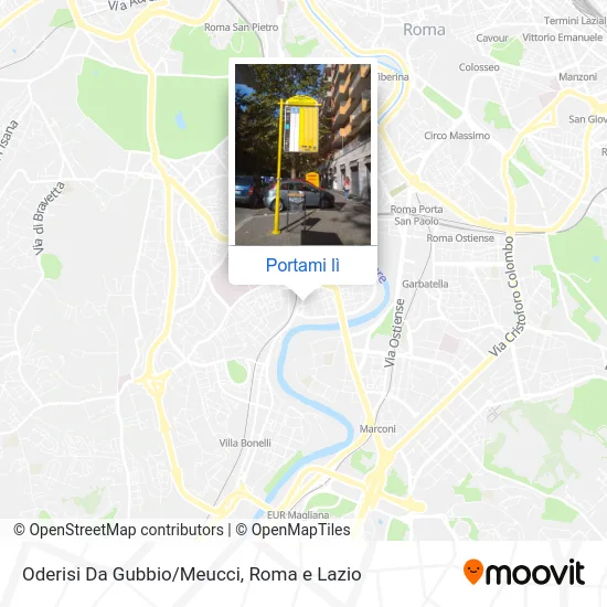 Mappa Oderisi Da Gubbio/Meucci