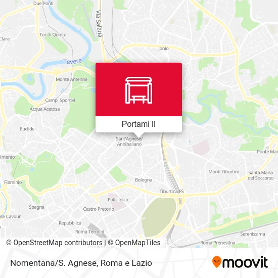 Mappa Nomentana/S. Agnese