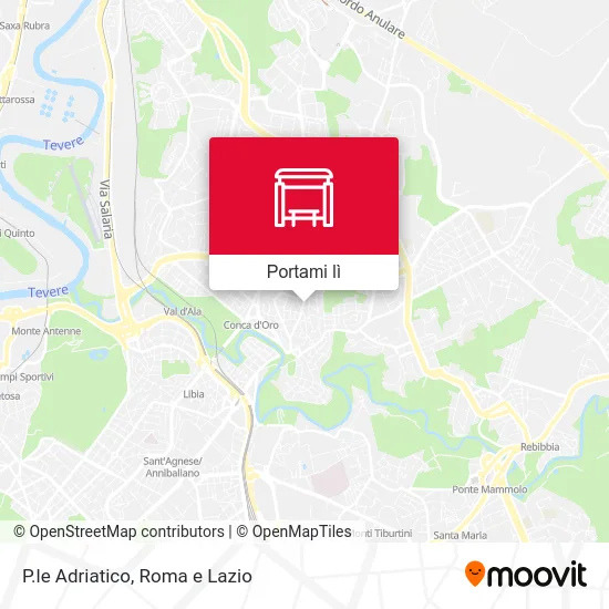 Mappa P.le Adriatico