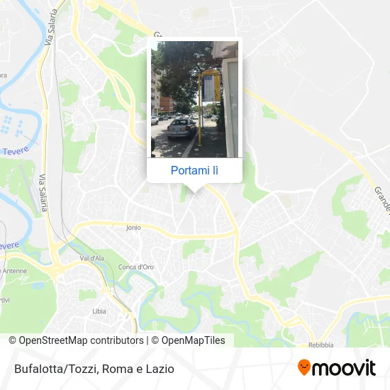 Mappa Bufalotta/Tozzi