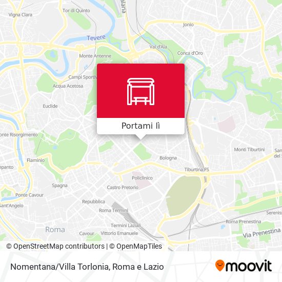Mappa Nomentana/Villa Torlonia