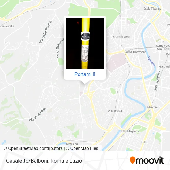 Mappa Casaletto/Balboni