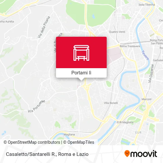 Mappa Casaletto/Santarelli R.
