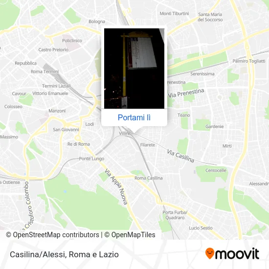 Mappa Casilina/Alessi