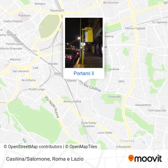 Mappa Casilina/Salomone