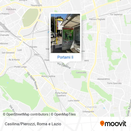 Mappa Casilina/Pierozzi