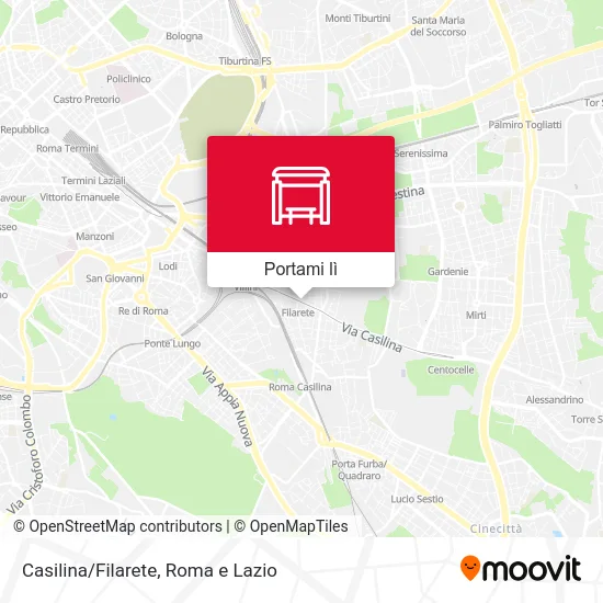 Mappa Casilina/Filarete