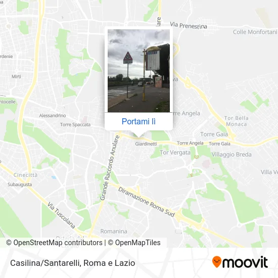 Mappa Casilina/Santarelli