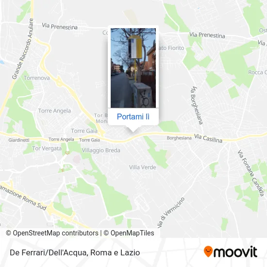 Mappa De Ferrari/Dell'Acqua