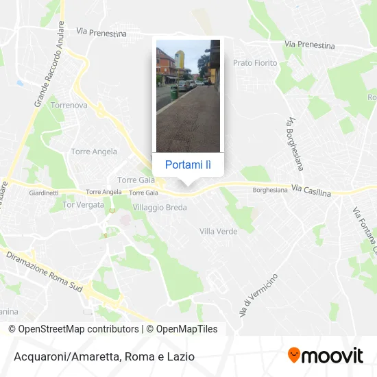 Mappa Acquaroni/Amaretta