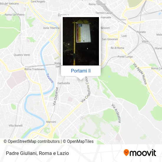 Mappa Padre Giuliani