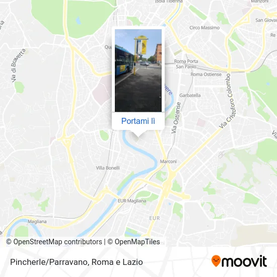 Mappa Pincherle/Parravano