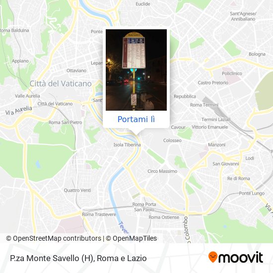 Mappa P.za Monte Savello (H)