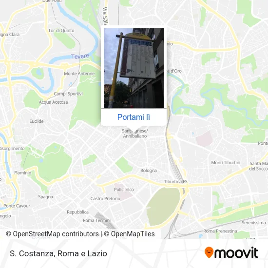 Mappa S. Costanza