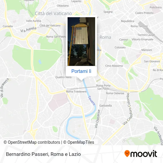 Mappa Bernardino Passeri