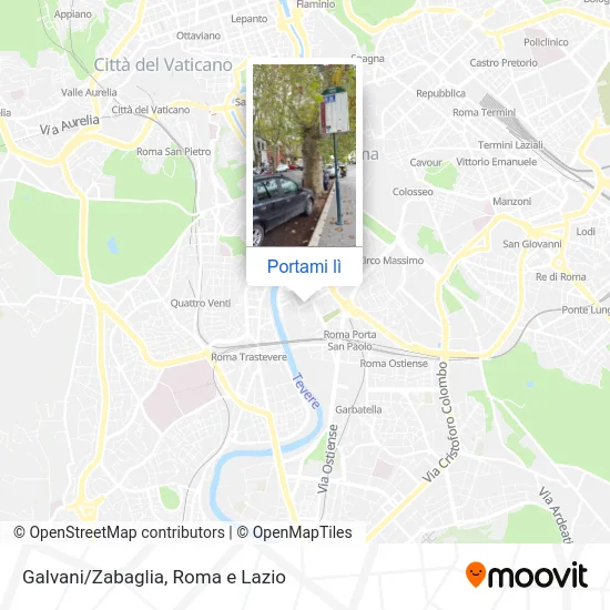 Mappa Galvani/Zabaglia