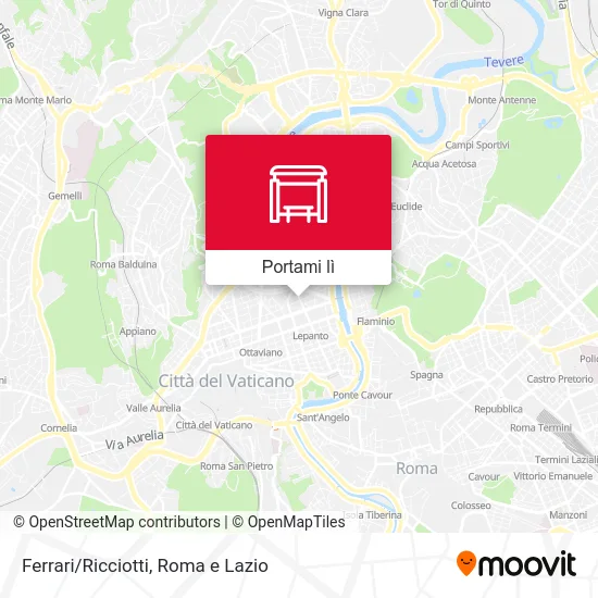 Mappa Ferrari/Ricciotti