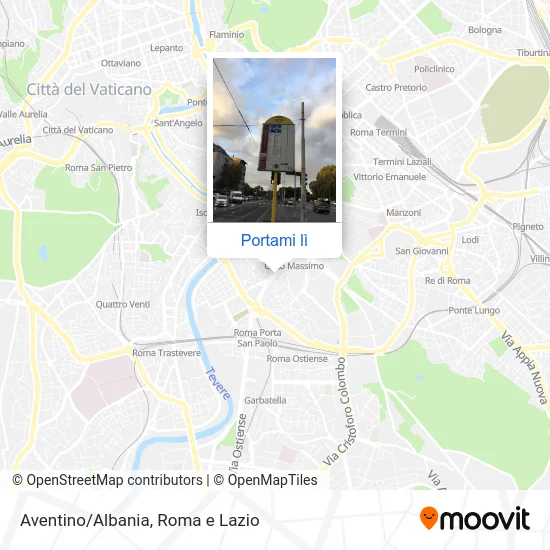 Mappa Aventino/Albania