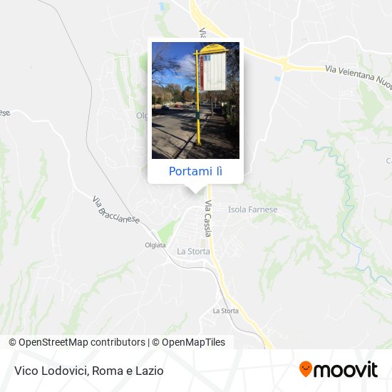 Mappa Vico Lodovici