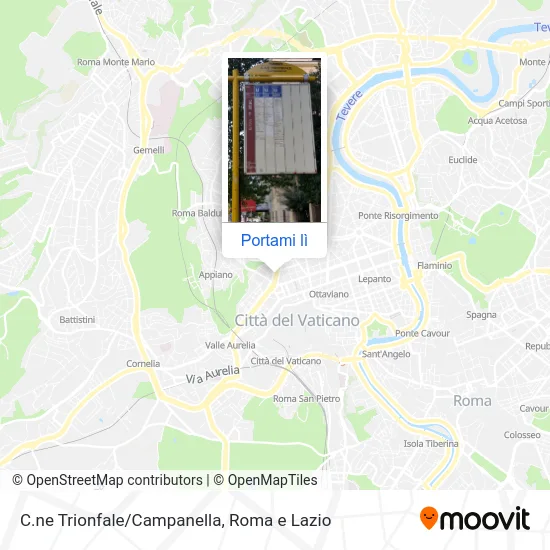 Mappa C.ne Trionfale/Campanella