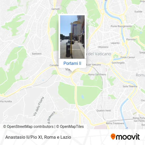 Mappa Anastasio Ii/Pio XI