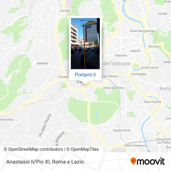 Mappa Anastasio Ii/Pio XI