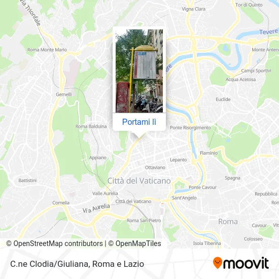 Mappa C.ne Clodia/Giuliana