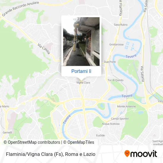 Mappa Flaminia/Vigna Clara (Fs)