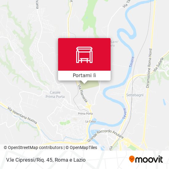Mappa V.le Cipressi/Riq. 45