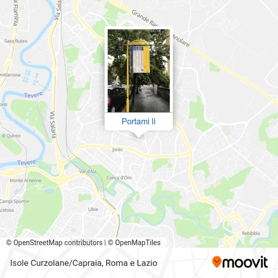 Mappa Isole Curzolane/Capraia