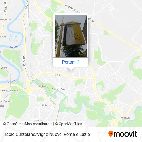 Mappa Isole Curzolane/Vigne Nuove