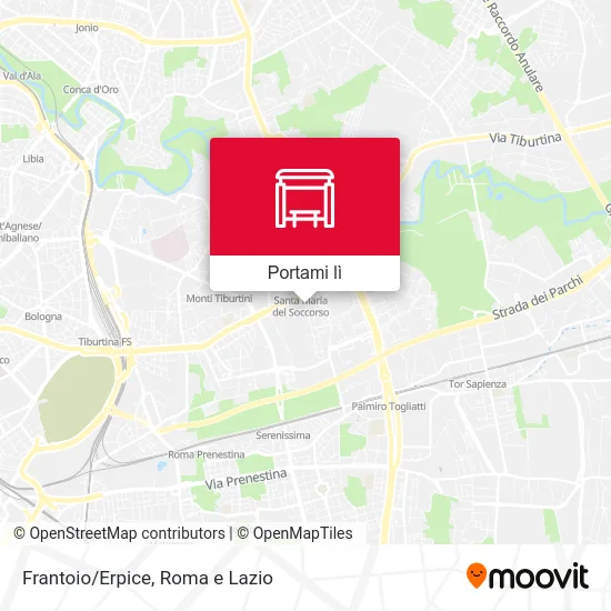 Mappa Frantoio/Erpice