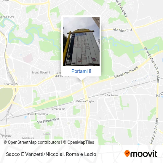 Mappa Sacco E Vanzetti/Niccolai