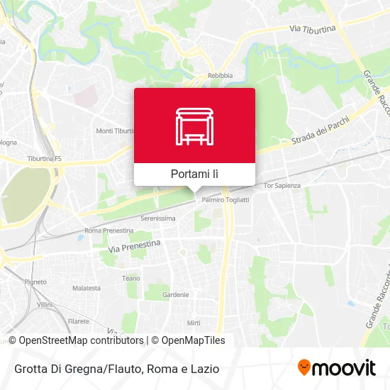 Mappa Grotta Di Gregna/Flauto