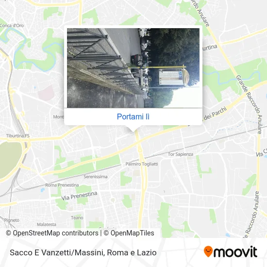 Mappa Sacco E Vanzetti/Massini