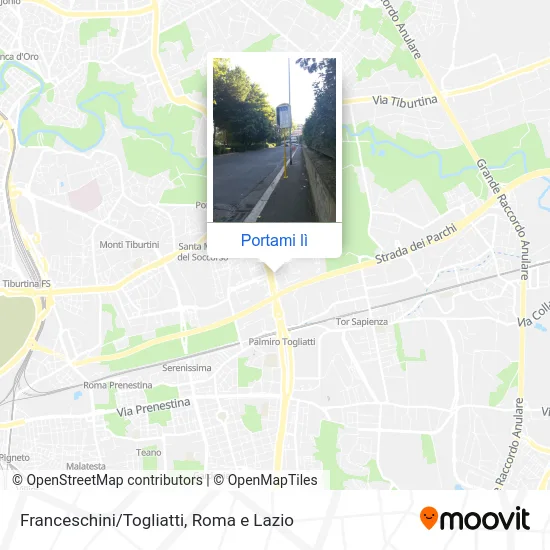 Mappa Franceschini/Togliatti