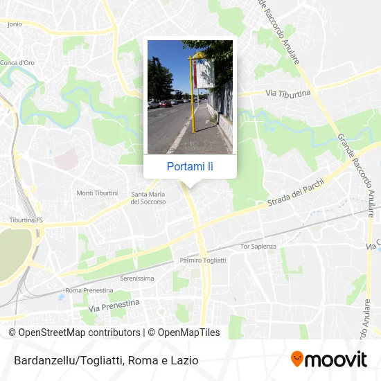 Mappa Bardanzellu/Togliatti