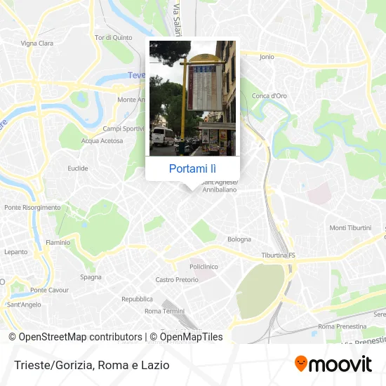 Mappa Trieste/Gorizia