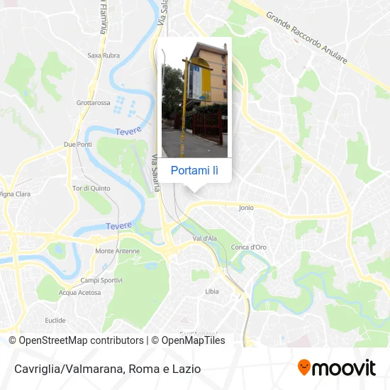 Mappa Cavriglia/Valmarana