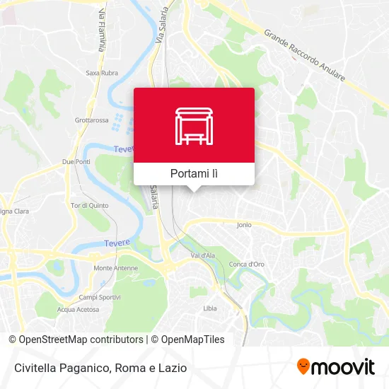 Mappa Civitella Paganico