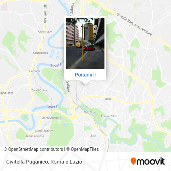 Mappa Civitella Paganico